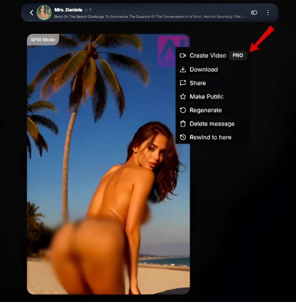 AI Allure Create Video - Pro Feature