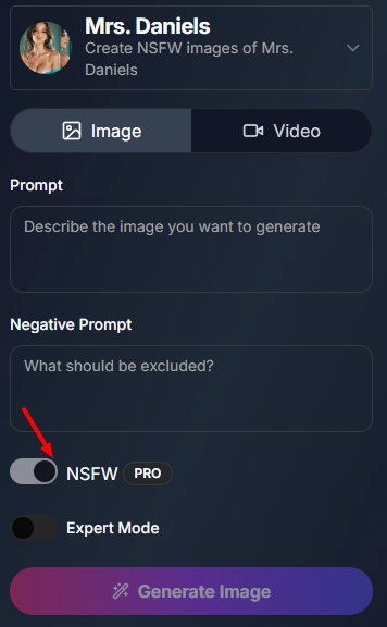 AI Allure NSFW Image Generation
