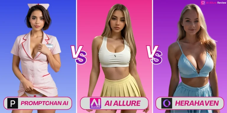 NSFW AI Image Generators: AI Allure vs. Promptchan AI & HeraHaven