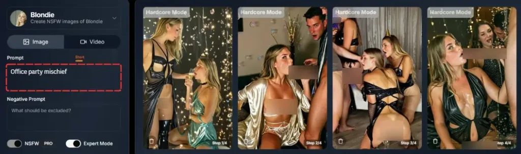 Pick Your aiAllure Theme - Office party mischief