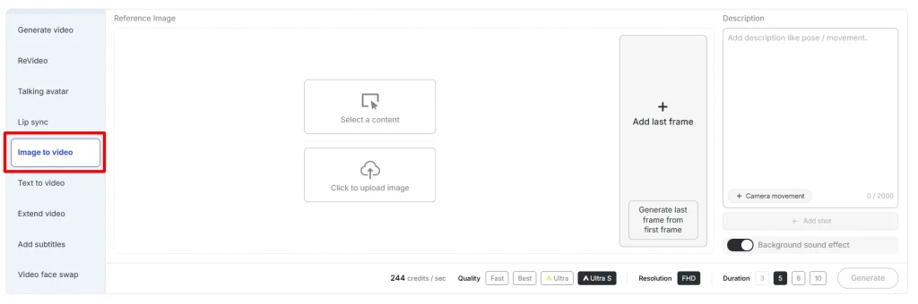 APOB AI Image-to-Video
